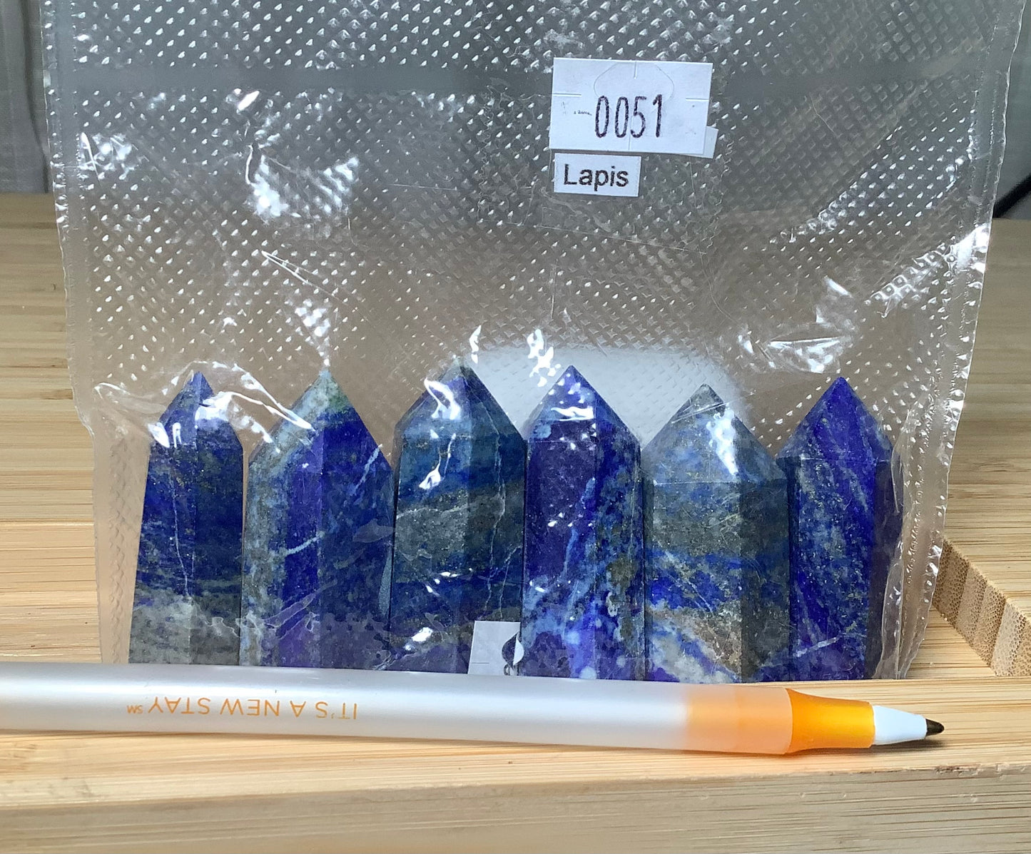 2023 Natural Lapis Points Tower wholesale price