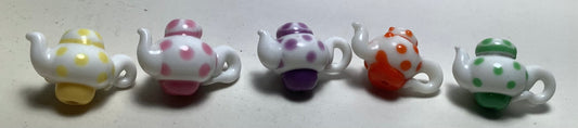 Lampwork Glass Beads Teapot
