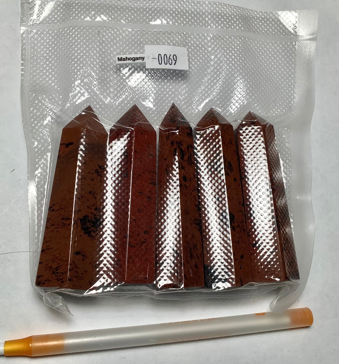 2023 Natural Mahogany Obsidian Points Tower wholesale price