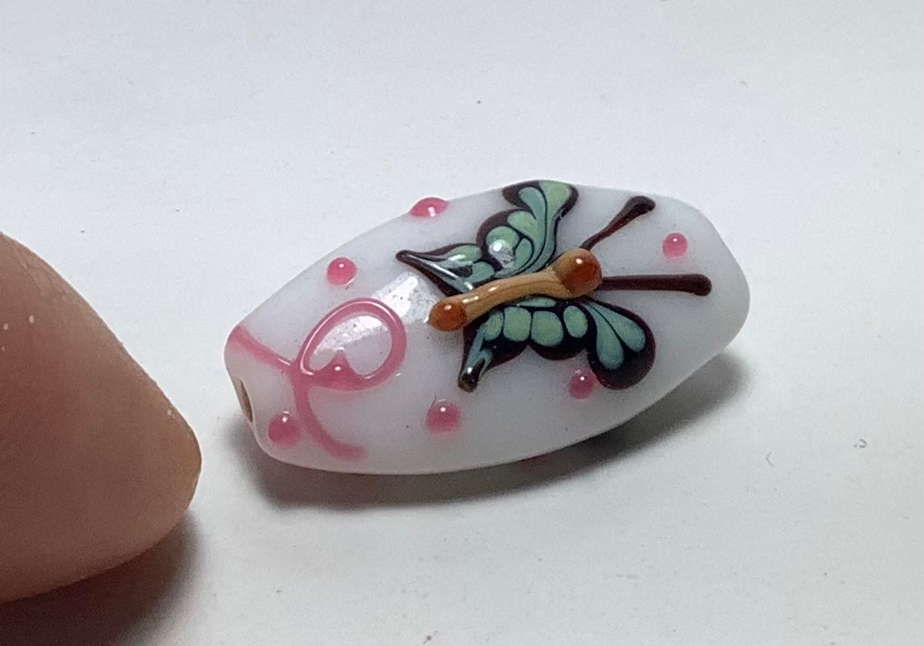 Lampwork Glass Beads Animals #010 Butterfly