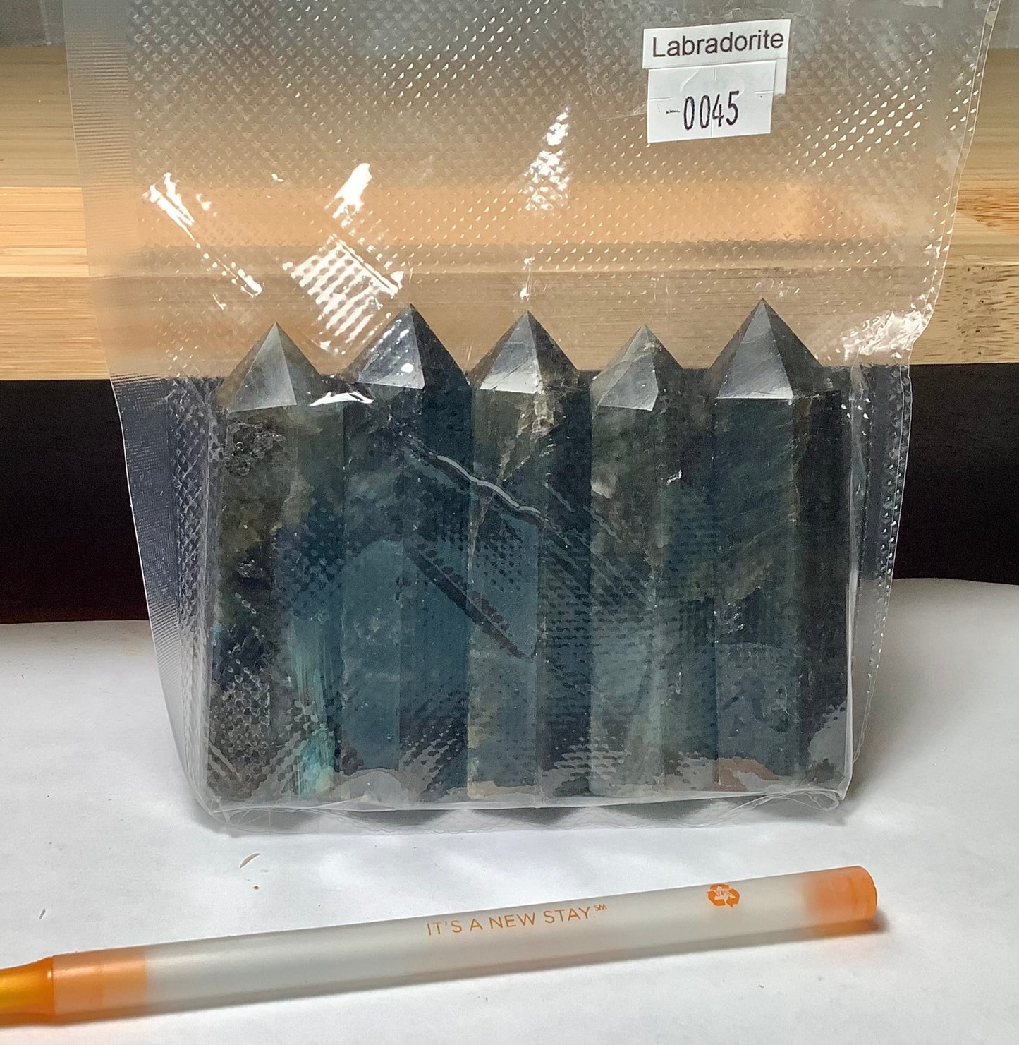 2023 Natural Labradorite Point Tower Obelisk Healing wholesale price