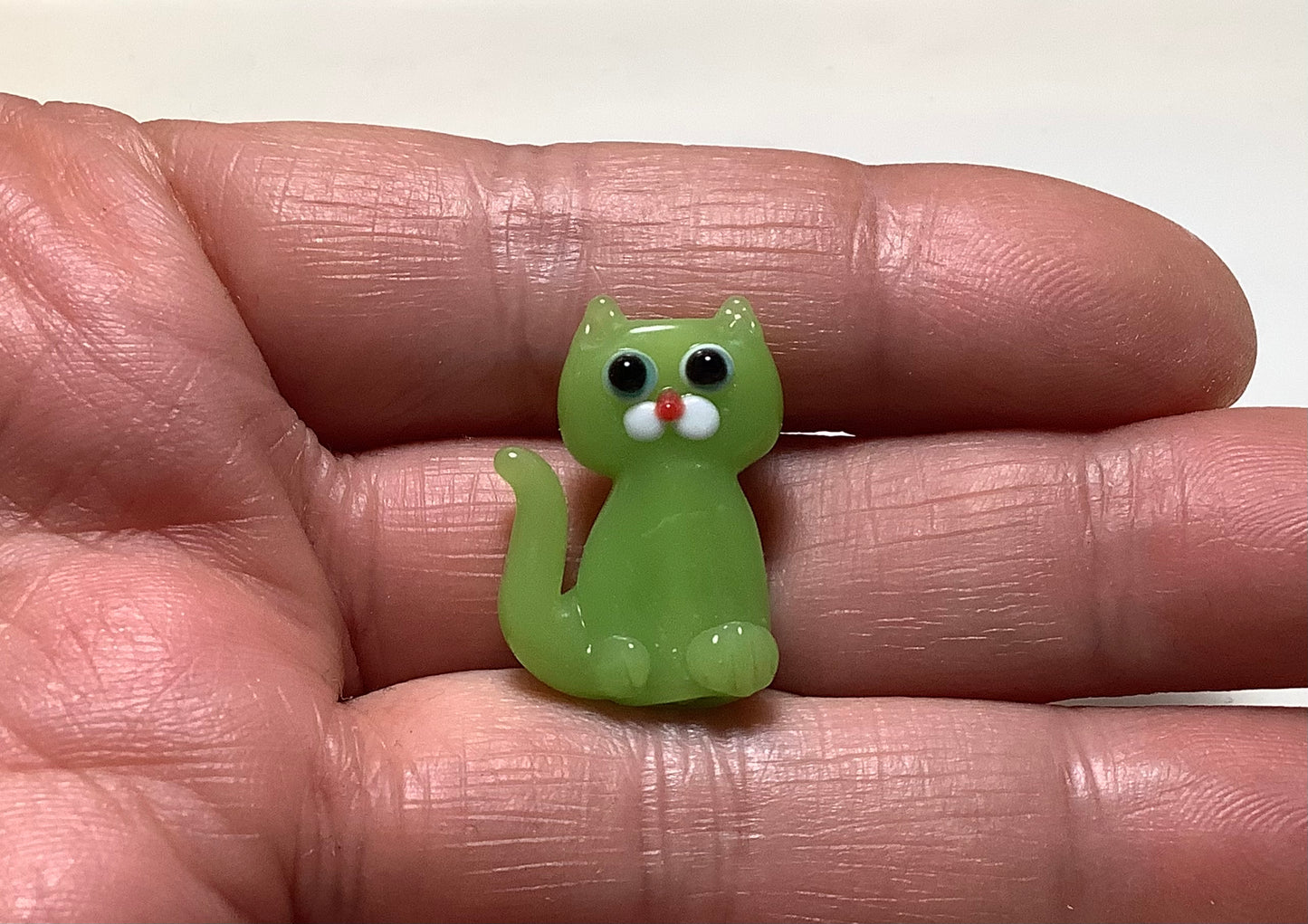 Lampwork Glass Beads Animals #009 Kitten