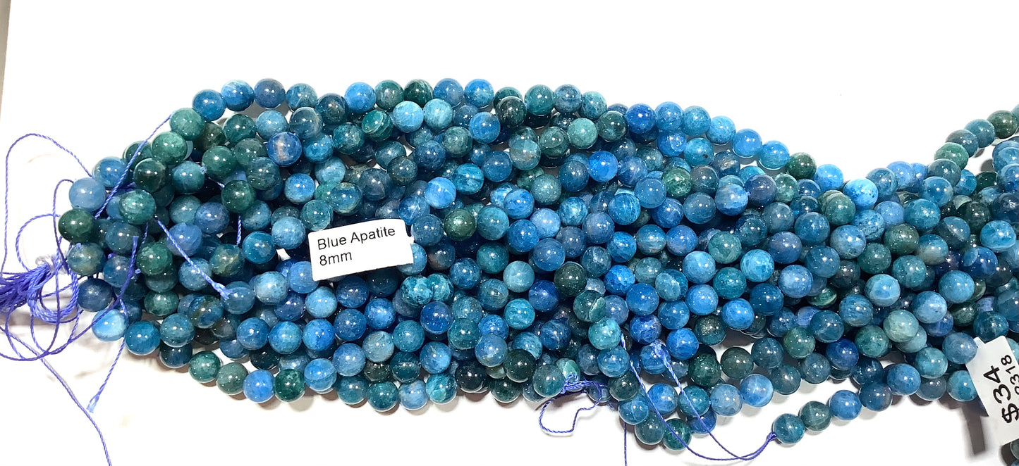 2024 Natura Apatite loose beads wholesale price