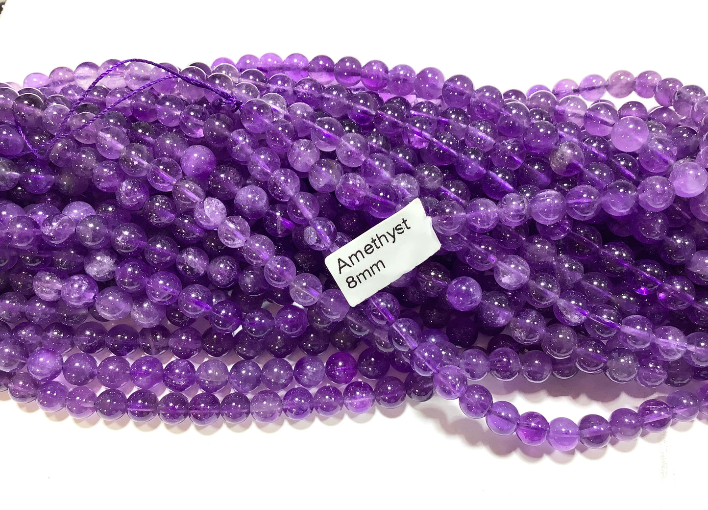 2024 Nature Amethyst loose beads wholesale price