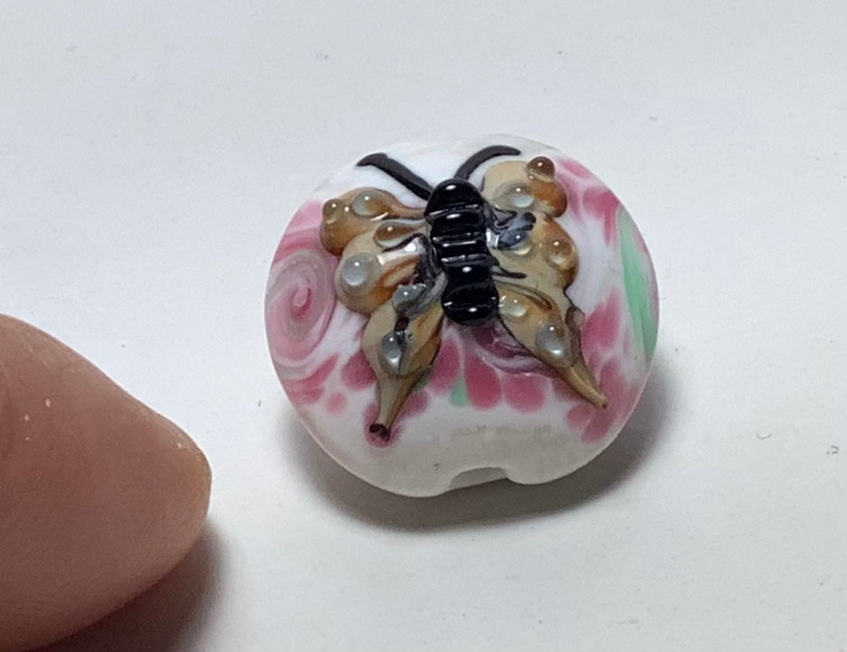 Lampwork Glass Beads Animals #010 Butterfly