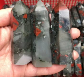 2023 Natural African Bloodstone Points Tower wholesale price