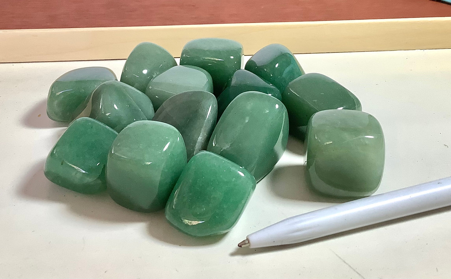 Green Aventurine Tumble Polished Stones wholesale price
